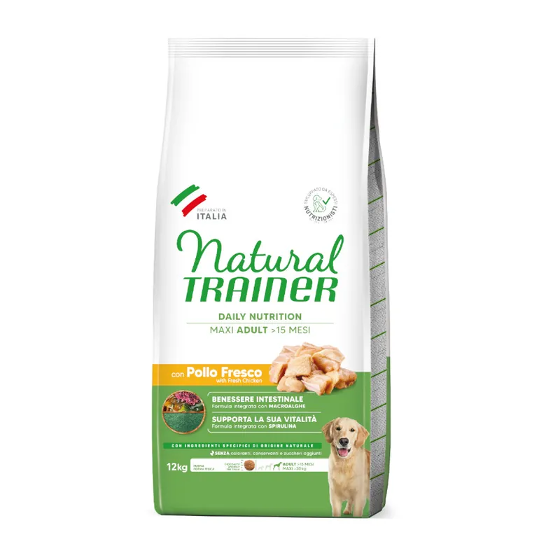 Natural Trainer Adult Maxi Pollo pienso para perros Promoción