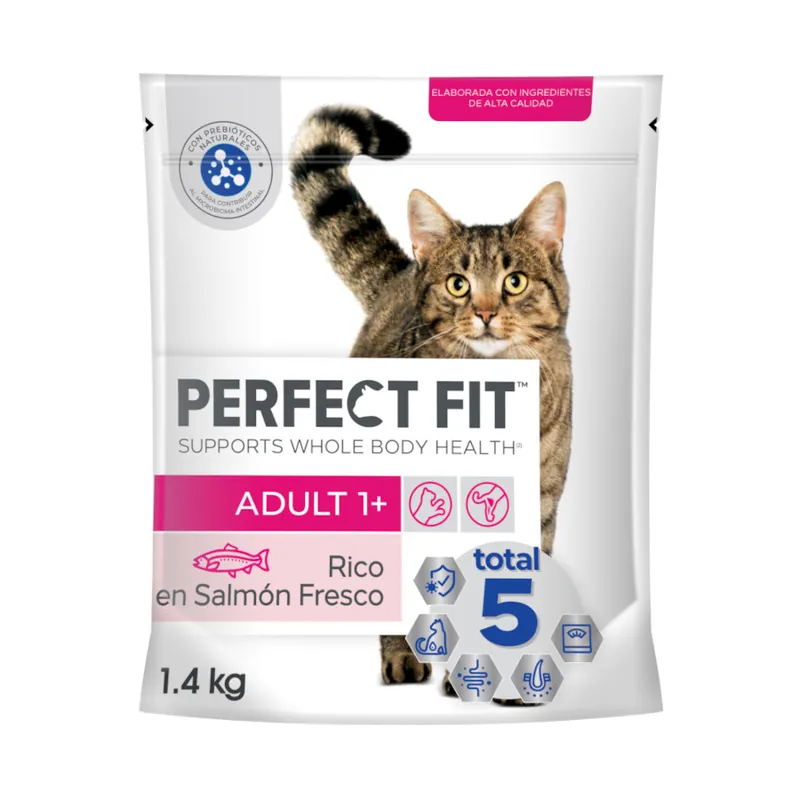 Precio De Oferta Perfect Fit Adult 1+ Esterilizado Salmón pienso para gatos