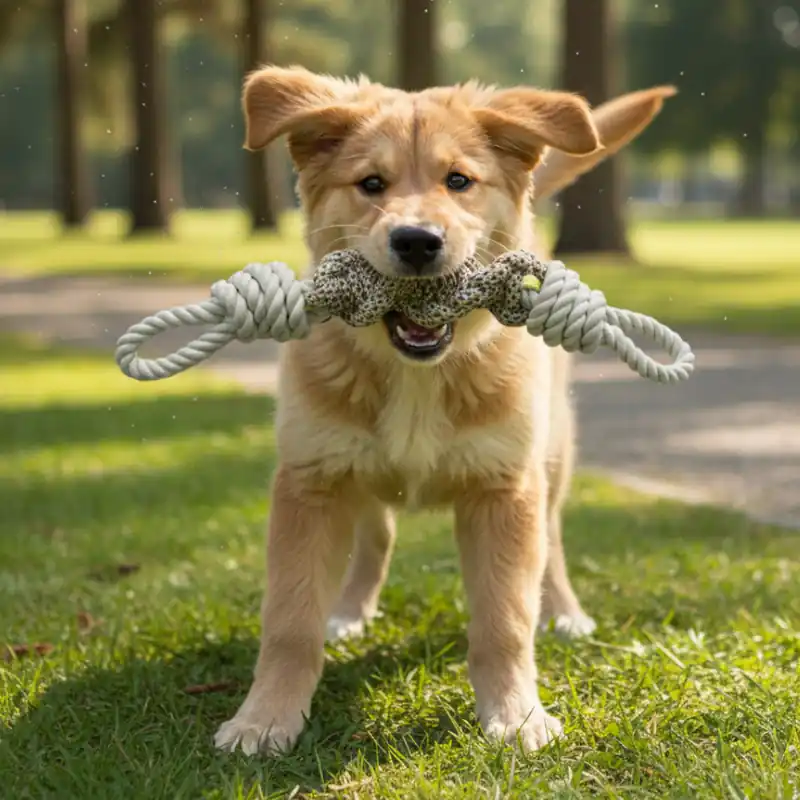 Tootoy! Mordedor de Cuerda con Nudos para perros Entrega Rápida