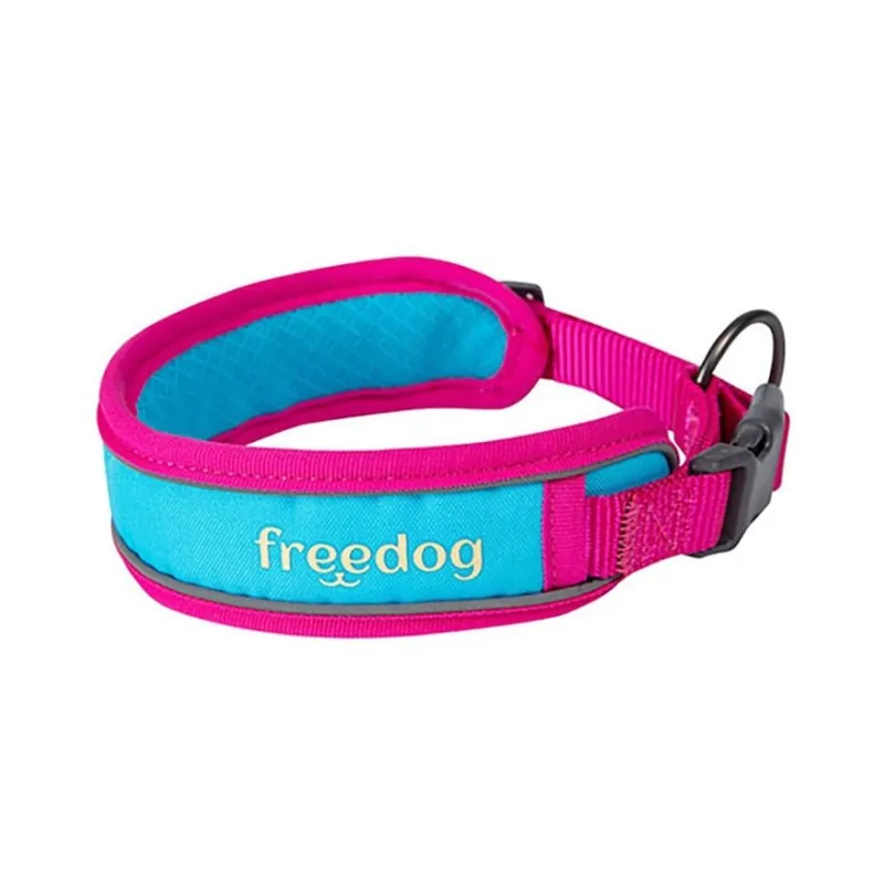 Imprescindible (Must-Have) Freedog Cool Pro Tech Collar Refrescante Fucsia Deportivo para perros