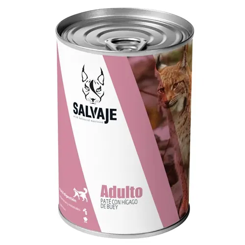 Más Vendido Salvaje Original Adulto Hígado de Buey en Paté lata para gatos