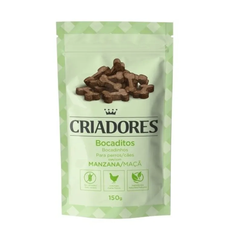 Criadores bocaditos de manzana para perros Ordena Ya