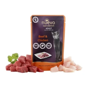 Compra Ahora Sobre Gato ADULTO Ternera y Pollo NUEVO - Pack de 16 unidades
