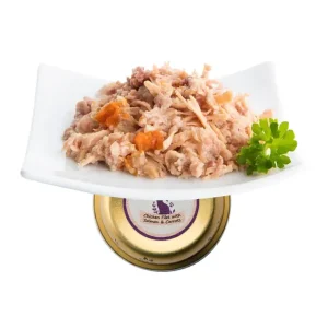 Compra Ahora Tarrina Gato FINEST Filetes de Pollo y Salmón NUEVO 12uds - Pack de 12 unidades