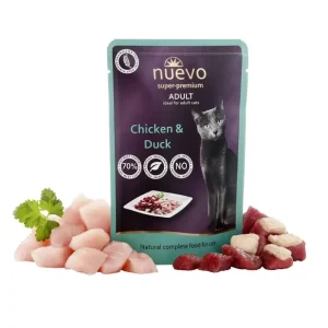 Envío Inmediato Sobre Gato ADULTO Pollo y Pato NUEVO 16x85g