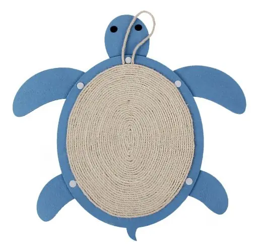 Nayeco Rascador Colgante Tortuga Azul Ocasión Especial
