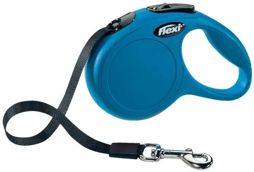Flexi Correa New Classic Cinta Azul para Perros Directo De Fábrica