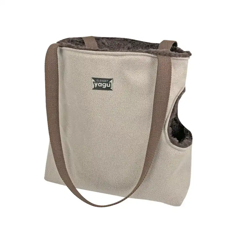 Precio Económico Yagu Colección Elegant Bolso Transportín Coffee para mascotas