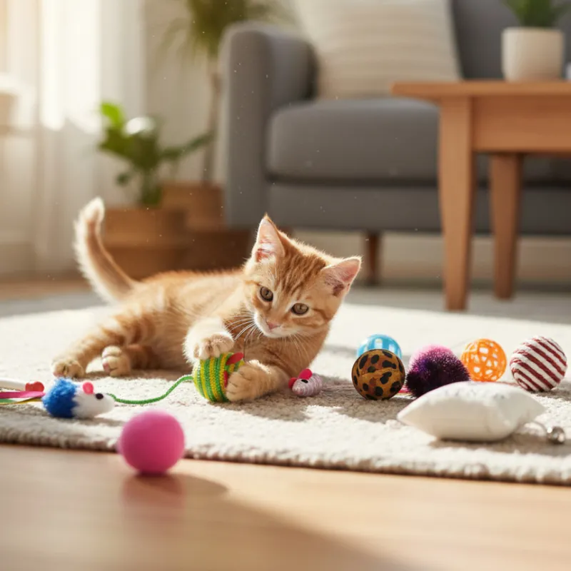 Súper Precio Tootoy! Caja con Juguetes Interactivos para gatos