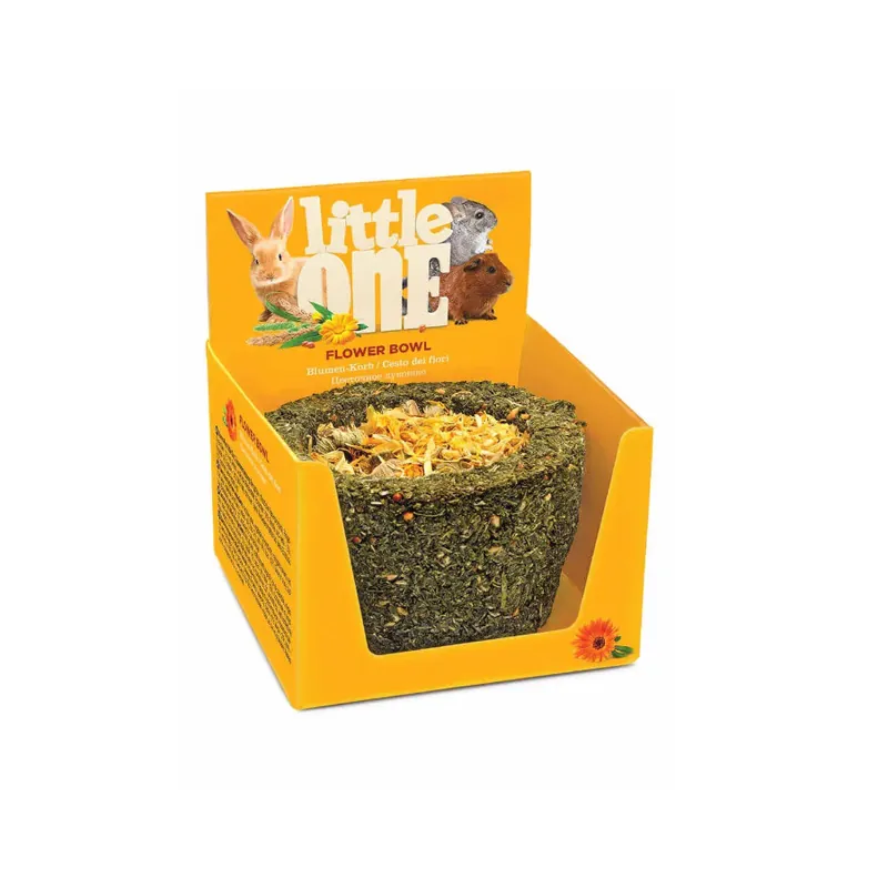 Little One Cuenco Flores Snacks para roedores Precio De Oferta