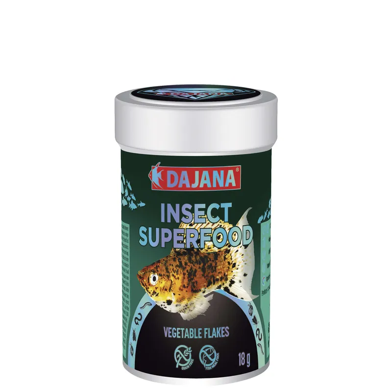 Popular TPTG Insect Superfood Escamas vegetales para peces