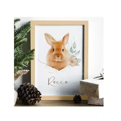 Oferta Mascochula rocco retrato realista personalizado en lámina con tu mascota