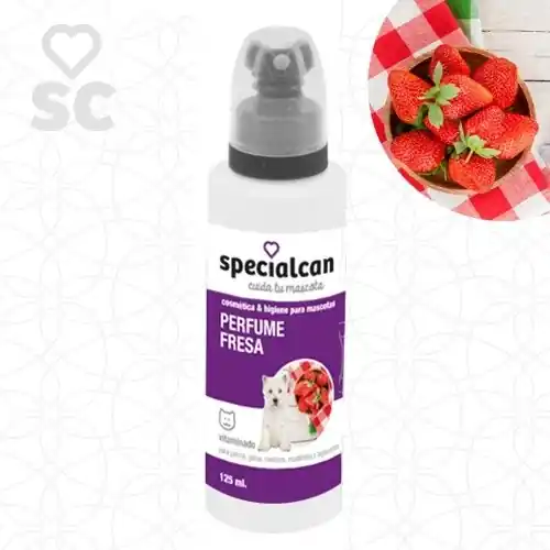 Precio Económico Perfume para perros olor Fresa