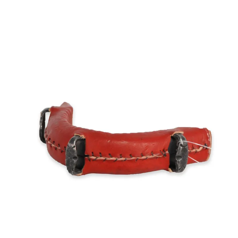 Precio De Oferta Guarnicioneria Los Nietos Muserola Fragua Forrada 3 Pasadores Color Cereza Equipamiento Para El Caballo