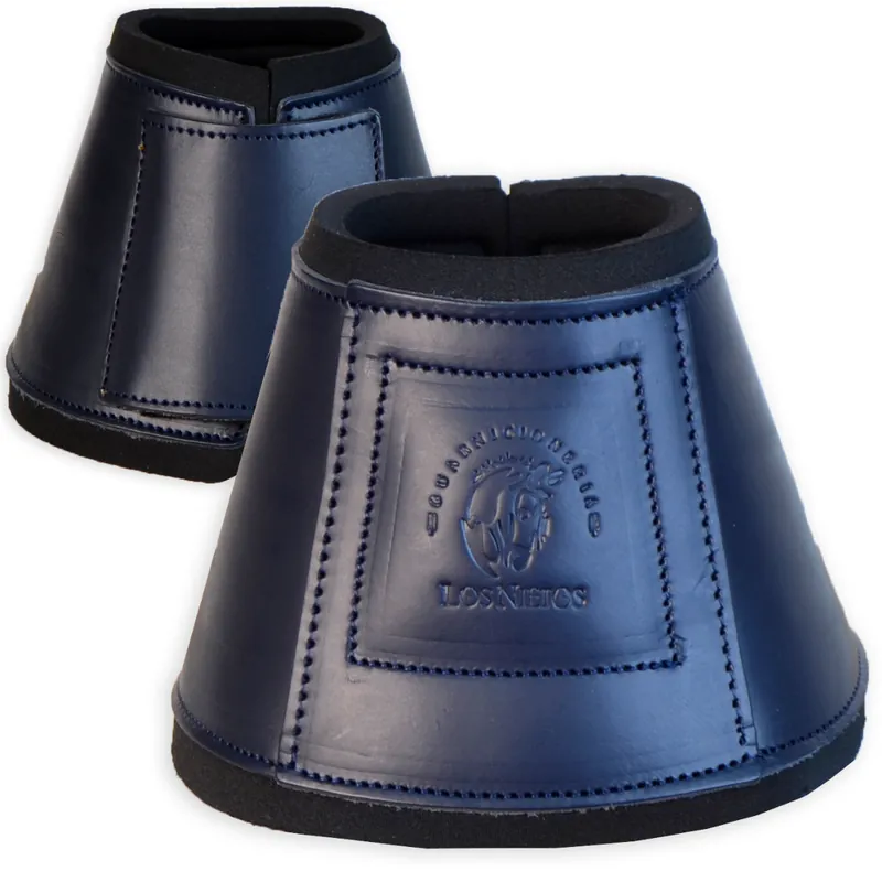 Guarnicioneria Los Nietos Campanas Cuero Y Neopreno Color Azul Equipamiento Para El Caballo Devolución Gratuita