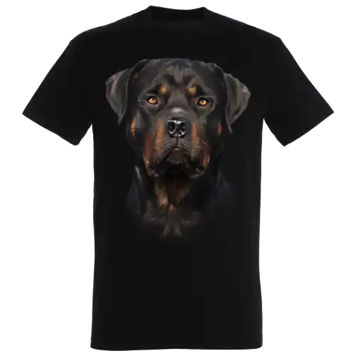 Camiseta Ralf Nature Rottweiler color negro Compra Hoy