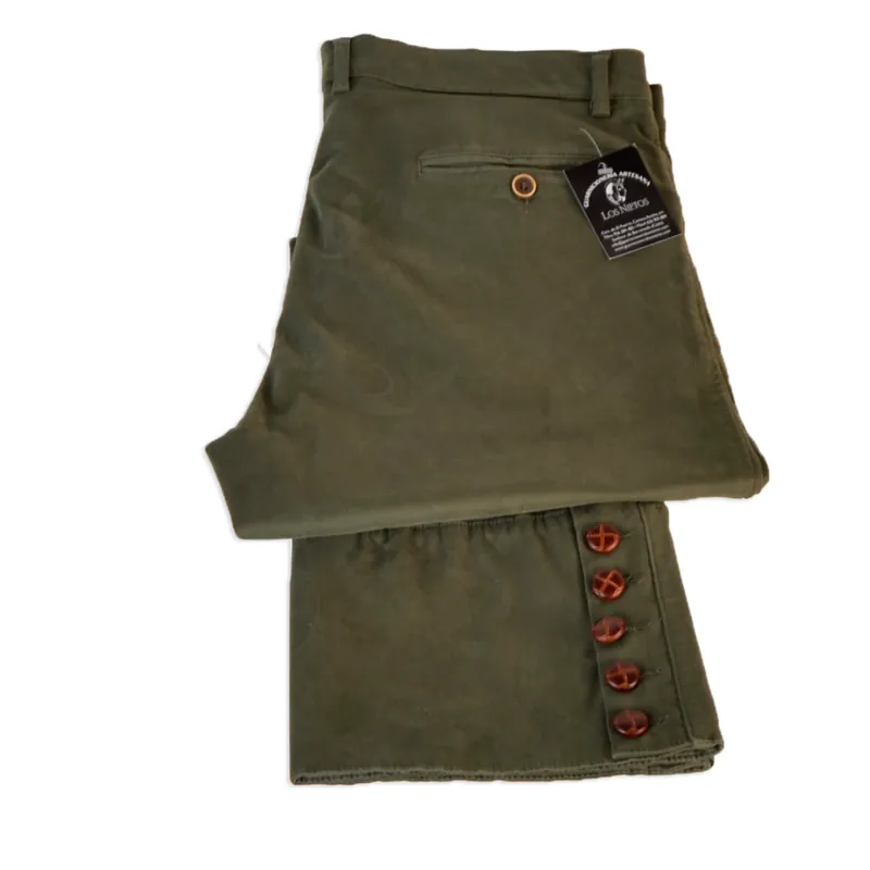 Disponible Ahora Guarnicioneria Los Nietos Pantalón Montero Clásico para niño Color Verde
