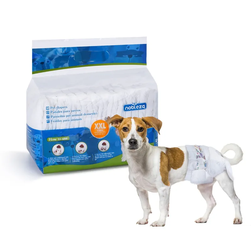 Liquidación Nobleza Pañales Desechables Hembra para perros