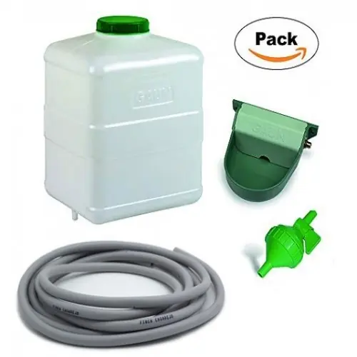 Finca casarejo kit bebedero grande automático de plástico con regulador para animales Entrega Rápida
