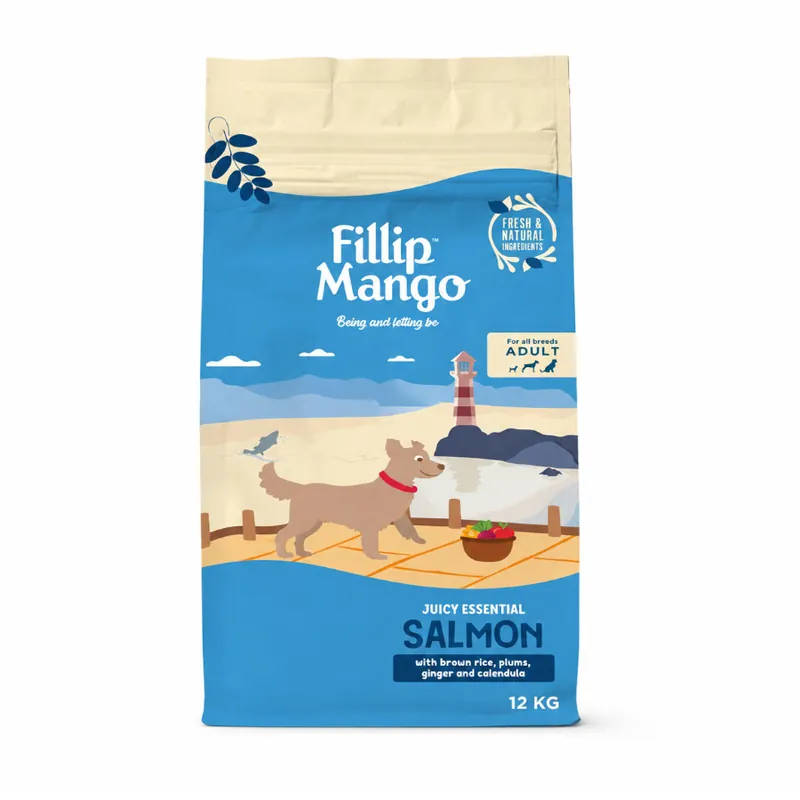 Envío Inmediato Fillip Mango Pienso Salmón y Arroz para perros adultos