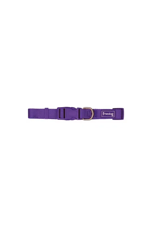 Liquidación Collares Perro Collar nylon basic LILA 25mm