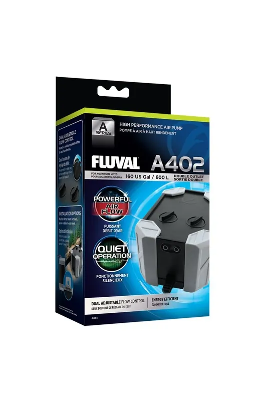 Oxigenación Acuario Fluval Serie A 402 Bomba De Aire 600L Solo Hoy