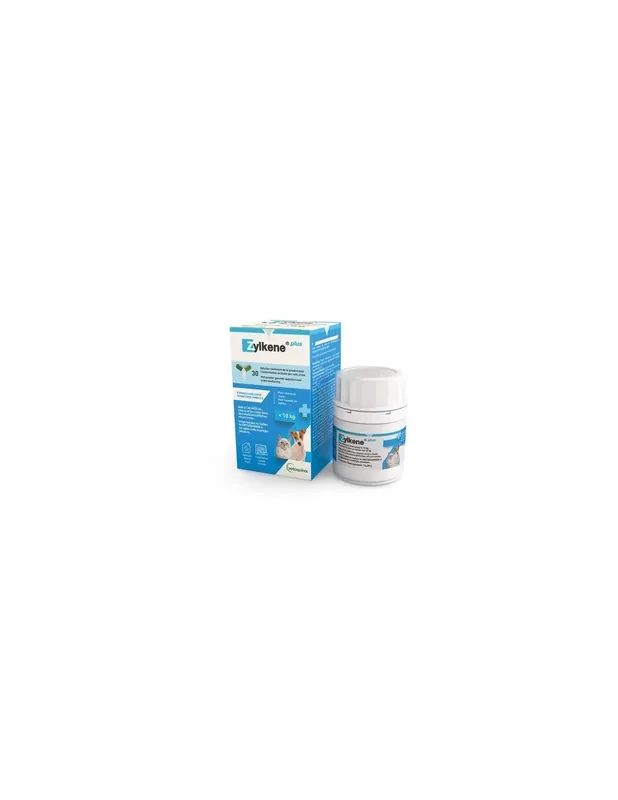 Ordena Ya Zylkene Plus Suplemento Natural Calmante Perros y Gatos (-10 kg) 75 Mg
