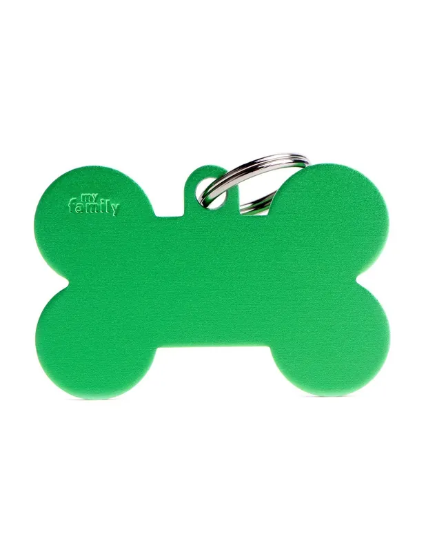 Últimas Unidades Placa MyFamily Basic Hueso XL Aluminio Verde