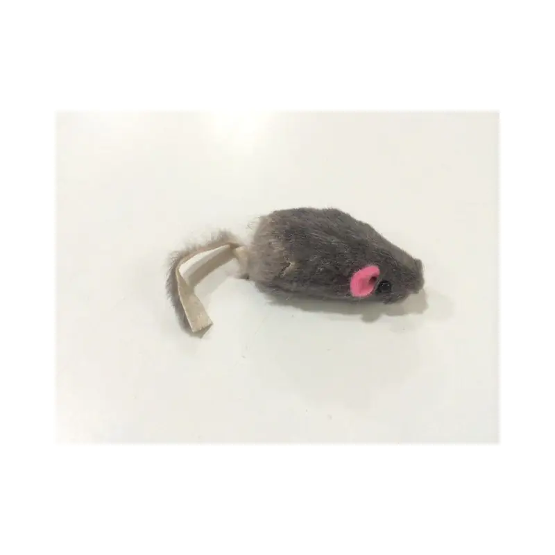 Juguete Ratoncillo Forrado De Piel Para Gatos Precio De Oferta